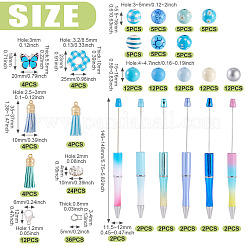 Пластиковые шариковые ручки&nbsp;DIY-TA0012-72