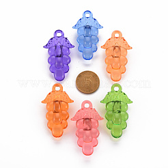 Осенняя тема прозрачные акриловые бусины&nbsp;TACR-S154-60B