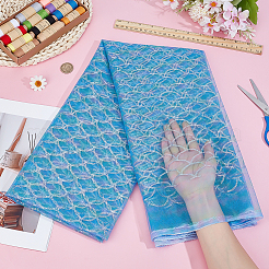 Сетчатая ткань из полиэстера DIY-WH0308-683B