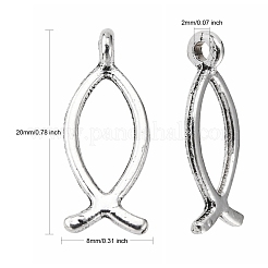 Сплавочные подвески тибетского стиля LF0394Y-NF