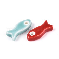 Handgemachte Porzellan-Keramik-Perlen&nbsp;X-PORC-T134-01M