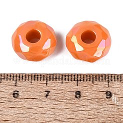 Perles européennes en acrylique opaque&nbsp;OACR-E033-23J