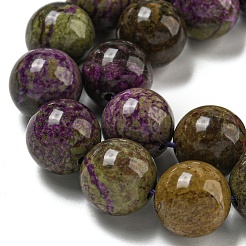 Fili di perline di stichtite di atlantisite naturale&nbsp;G-H034-A02-05
