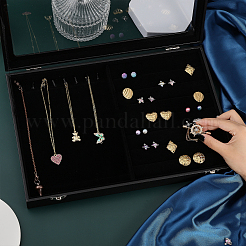 Прямоугольная искусственная кожа CON-WH0089-21B