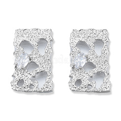 Подвески из латуни с прозрачным фианитом KK-N232-472P