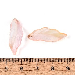 Подвески из прозрачного стекла с росписью для запекания&nbsp;DGLA-N014-02A