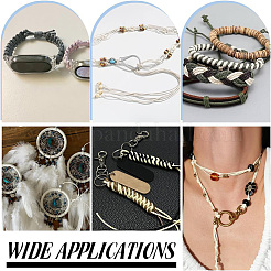 1 рулон вощеных хлопчатобумажных ниток&nbsp;YC-PH0002-48B-02