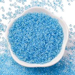 Стеклянные цилиндрические бусины&nbsp;SEED-L011-11B-02