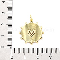 Латунные микро проложить кубического циркония подвески&nbsp;X-KK-D325-61G-02