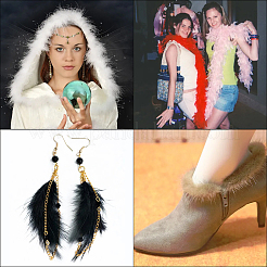 Рулон ткани из искусственного меха и синели для украшения рождественской елки или изготовления бантов для венков&nbsp;FIND-WH20003-95F