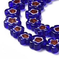 Millefiori a mano fili di perline di vetro&nbsp;X-LAMP-J035-10mm-50