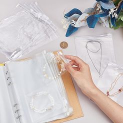 50 шт. 5 шт. ПВХ-пакеты с застежкой-молнией&nbsp;ABAG-WR0001-10