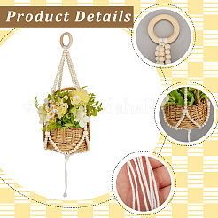 Деревянная стойка для растений&nbsp;AJEW-WH20816-032B