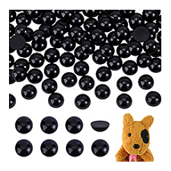 Акриловые полукруглые бусины&nbsp;OACR-PH0004-63B