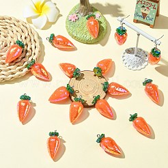 Подвески из смолы цвета ab&nbsp;RESI-CJC0011-48I