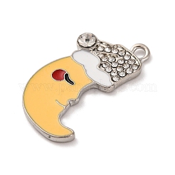 Подвески из эмали и сплава ENAM-M009-01C-P