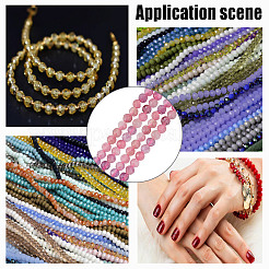 2 нити натуральных турмалиновых бусин нити G-GO0001-66