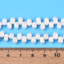 Нити из натурального культивированного пресноводного жемчуга PEAR-T006-20