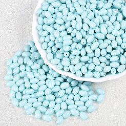 500 Stück Backfarbe Glas Saatperlen Perlen&nbsp;SEED-PA0001-05D
