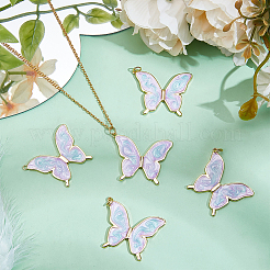 Подвески из латуни с эмалью&nbsp;KK-BBC0017-67