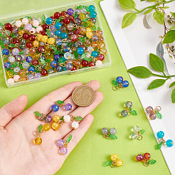 Подвеска из вишневого стекла&nbsp;PALLOY-PH01685