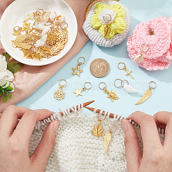 40шт 2 комплекта бусин для дредов из сплава и ракушек OHAR-NB0001-28