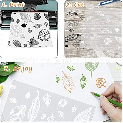 PVC transparenter Hochtemperaturbeständigkeitsschutzfilm&nbsp;AJEW-BC0006-05