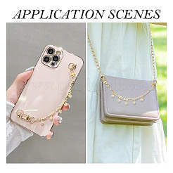 Латунные цепи фигаро ремешок для сумки&nbsp;AJEW-TAC00041