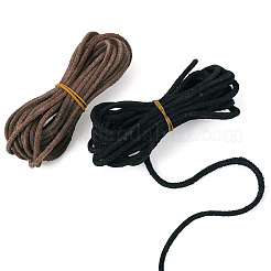 Cordon en cuir de vachette bicolore de 10 m&nbsp;WL-TA0001-08B