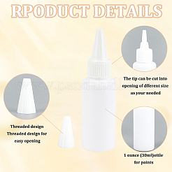 10 шт. пластиковый флакон-аппликатор AJEW-DR0001-50