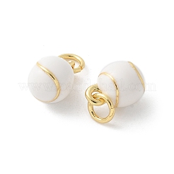 Латунь эмаль подвески KK-P294-38G-03