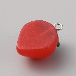 Подвески из полупрозрачной смолы&nbsp;LS-RESI-WH0022-02D