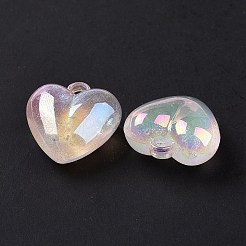 УФ-покрытие светящиеся прозрачные акриловые бусины OACR-C001-05