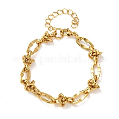 Bracelets à maillons en acier inoxydable 304&nbsp;BJEW-F536-06G