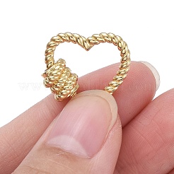 Латунные брелоки с карабином&nbsp;LS-ZIRC-E164-13G