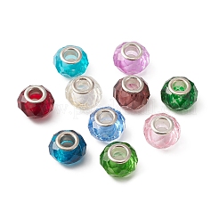 25шт стеклянные европейские бусины ручной работы GLAA-FS0001-53