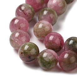 Naturali tinti giada bianca fili di perline&nbsp;G-M402-C03-13