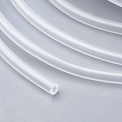 中空パイプpvcチューブラー合成ゴムコード  透明  4mm  穴：2mm&nbsp;RCOR-WH0001-01A