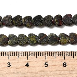 Натуральный дракон яшма кровь бисер пряди G-A272-A01-30