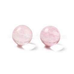 Бусины из кварцевого стекла вишневого цвета G-P520-17