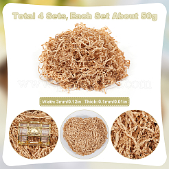 4 комплект бумажных наполнителей из измельченной бумаги OCOR-SP0001-03F