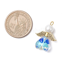 Подвески из стеклянной эмали ручной работы PALLOY-JF04265-01