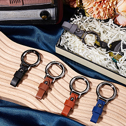 10 шт. 5-х цветные подвесные украшения из искусственной кожи&nbsp;KEYC-SC0001-39P