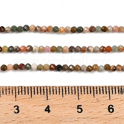 Бусы из натурального алашанского агата G-G277-A01-2mm