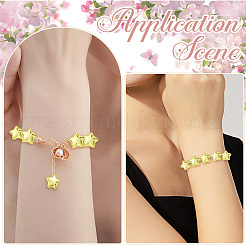 60 шт. гальванопокрытие непрозрачные акриловые бусины&nbsp;PACR-PA0001-04B