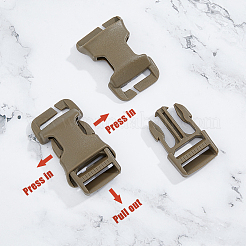 Боковые пряжки из полиформальдегида KY-WH0046-77A