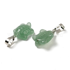 Pendentifs en pierres précieuses mixtes naturels et synthétiques&nbsp;G-F758-A-P