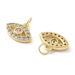 Латунные микро проложить кубического циркония подвески KK-C092-12G