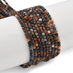 Натуральные нити бусинок из питерсути G-M449-A01-2mm