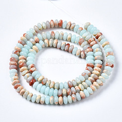 Synthetische Aqua Terra Jaspis Perlen Stränge&nbsp;G-S366-102A